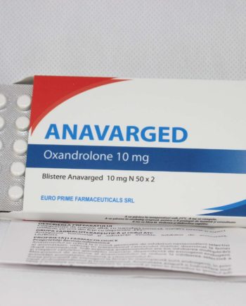 Anavarged EPF Euro Prime Farmaceuticals SRL 10mg/100tab